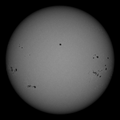 Image of Sun's photosphere