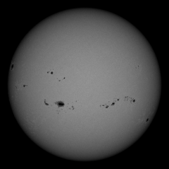 Image of Sun's photosphere