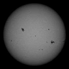 Image of Sun's photosphere