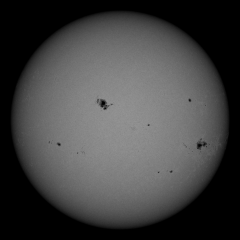 Image of Sun's photosphere