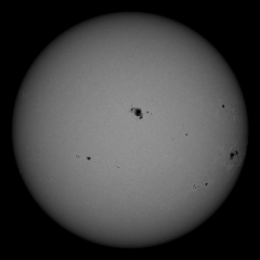 Image of Sun's photosphere