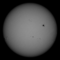 Image of Sun's photosphere