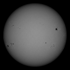 Image of Sun's photosphere