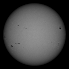 Image of Sun's photosphere