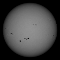 Image of Sun's photosphere