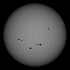 Image of Sun's photosphere