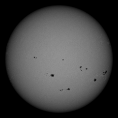 Image of Sun's photosphere