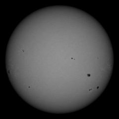 Image of Sun's photosphere