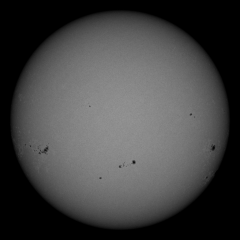 Image of Sun's photosphere