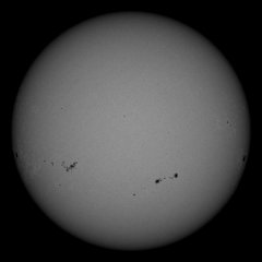 Image of Sun's photosphere