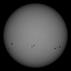 Image of Sun's photosphere