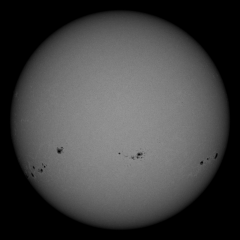 Image of Sun's photosphere