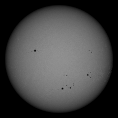 Image of Sun's photosphere