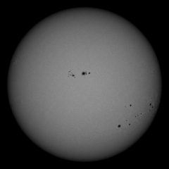 Image of Sun's photosphere