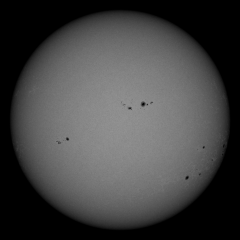 Image of Sun's photosphere