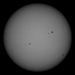 Image of Sun's photosphere