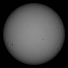 Image of Sun's photosphere