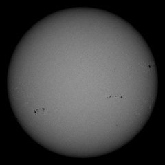 Image of Sun's photosphere