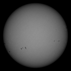 Image of Sun's photosphere