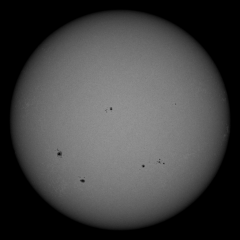 Image of Sun's photosphere