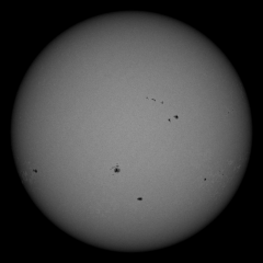 Image of Sun's photosphere