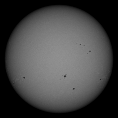 Image of Sun's photosphere