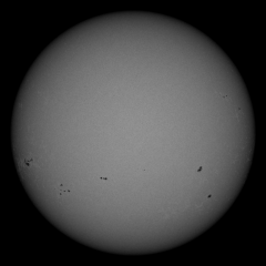 Image of Sun's photosphere