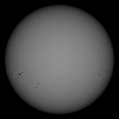 Image of Sun's photosphere