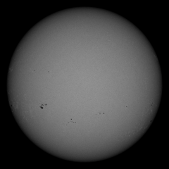 Image of Sun's photosphere