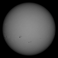 Image of Sun's photosphere