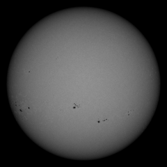 Image of Sun's photosphere