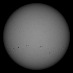 Image of Sun's photosphere