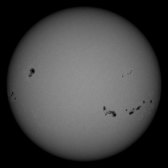 Image of Sun's photosphere