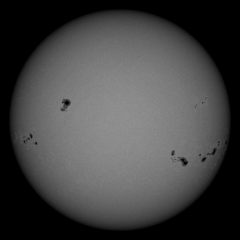 Image of Sun's photosphere