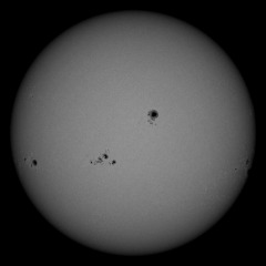 Image of Sun's photosphere