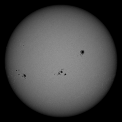 Image of Sun's photosphere