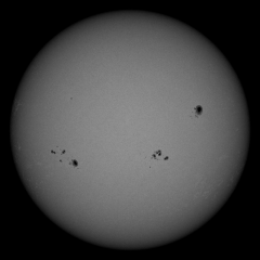 Image of Sun's photosphere