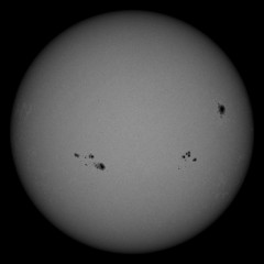 Image of Sun's photosphere