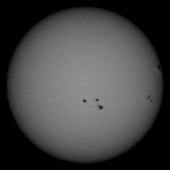 Image of Sun's photosphere