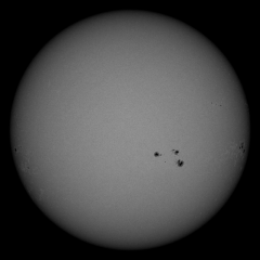 Image of Sun's photosphere