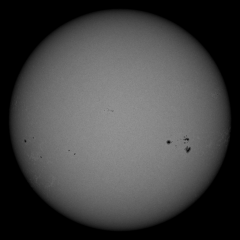 Image of Sun's photosphere