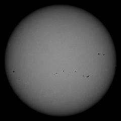 Image of Sun's photosphere