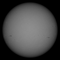 Image of Sun's photosphere