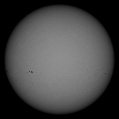 Image of Sun's photosphere