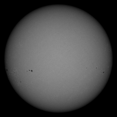 Image of Sun's photosphere