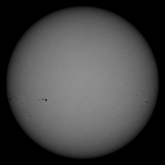 Image of Sun's photosphere