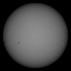 Image of Sun's photosphere