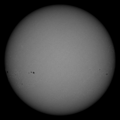 Image of Sun's photosphere