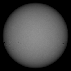 Image of Sun's photosphere