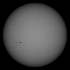 Image of Sun's photosphere